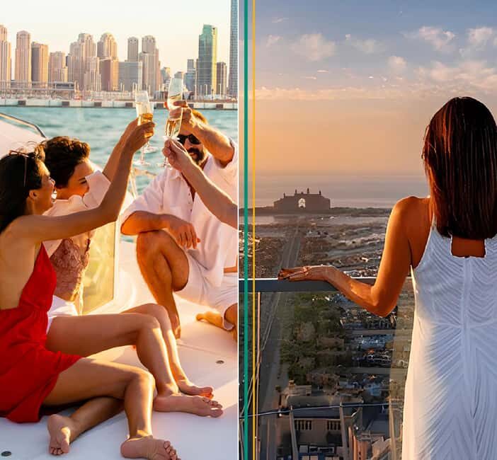 Dubai: The View At The Palm Ticket & 1.5 Afternoon Yacht - Key Points