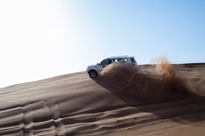Dubai: Unique MORNING 4WD Red Dunes Safari - Refreshments and Comfort