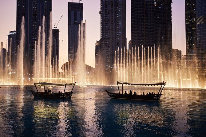 Dubai Water Fountain Show And Lake Ride in Dubai With Transfer - An In-Depth Look at the Experience