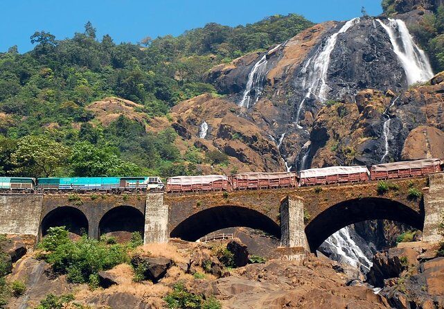 Dudhsagar waterfall wildlife & spice plantation Tour in Goa - Key Points