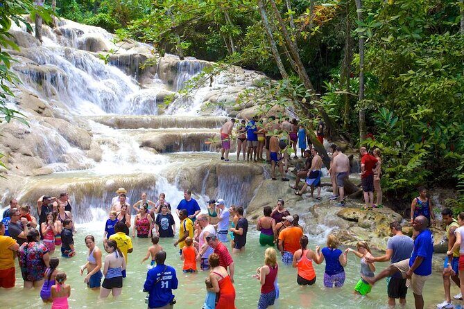 Dunn's River and Blue Hole with lunch combo from Montego Bay - Key Points