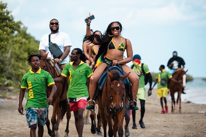 Dunn's River Falls and Horseback Riding Adventure Ocho Rios Ja - Key Points
