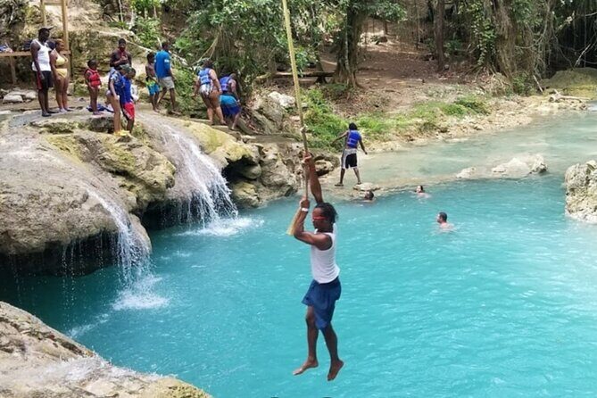 Dunn's River Falls, Blue Hole, Bamboo Rafting, Horseback Combo - What to Expect from the Tour
