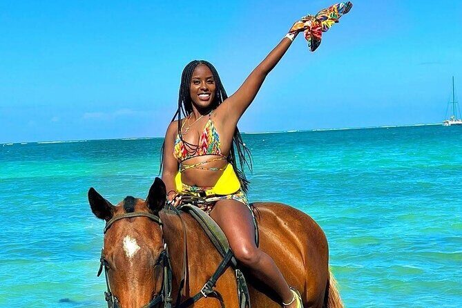 Dunn's River Falls Climb, Zipline and Horseback Riding Private Tour - Key Points