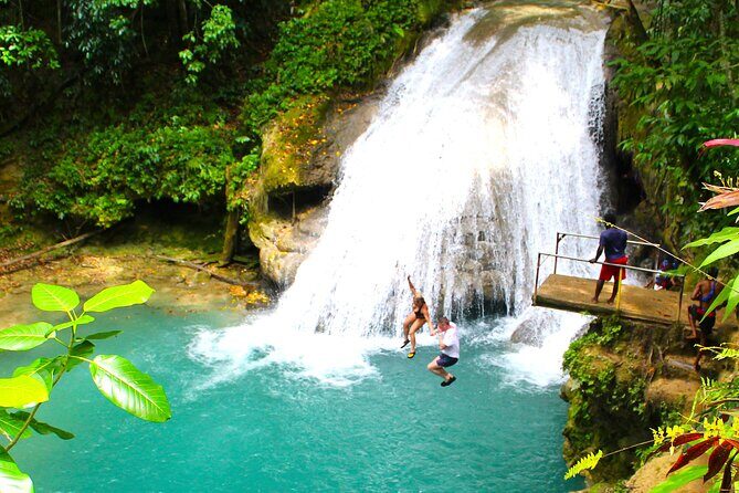 Dunn's River Park & Blue Hole Waterfall Combo from Montego Bay - Key Points