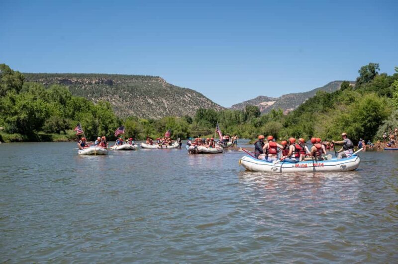 Durango Half Day Rafting Trip - Lower Animas River - Key Points