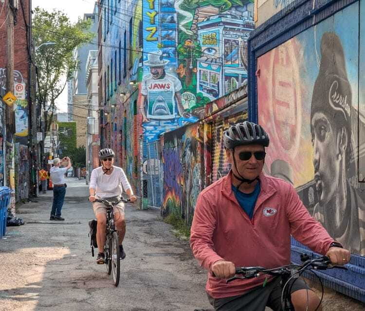 E-bike through Toronto's Dynamic Neighbourhoods - FAQ
