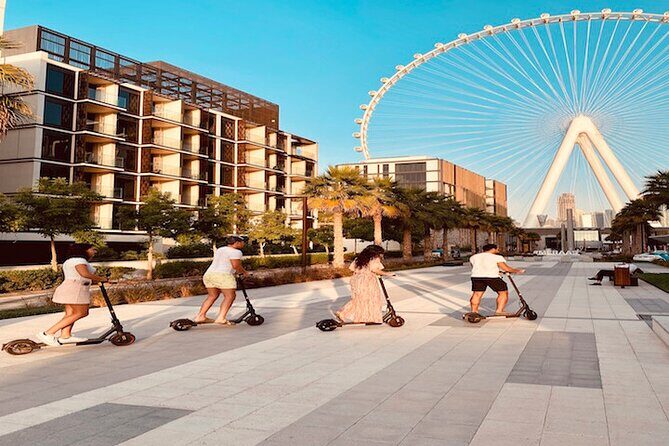 E-Scooter Guided Tour of Marina, JBR, Bluewaters Top Attractions - The Sum Up