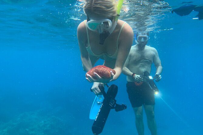 E-Scooter Snorkel With Photo and Video At Turtle Town - A Few Considerations