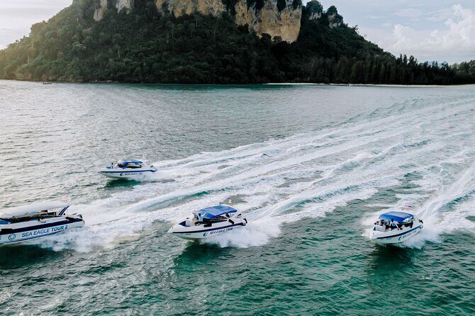 Early Bird Phi Phi 4 Islands by Speedboat 2 Trips in 1 Day - Key Points
