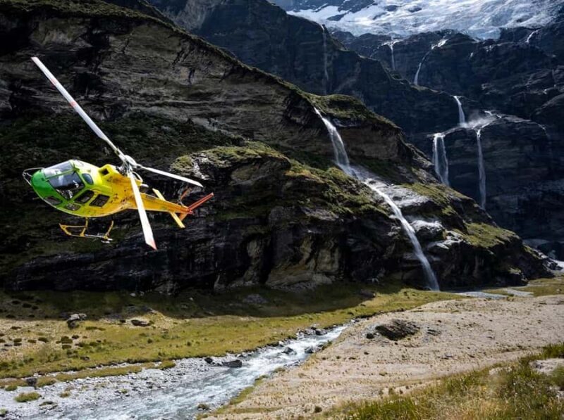 Earnslaw Burn Glacier & Waterfalls | 45 mins from Glenorchy - An Introduction to the Earnslaw Burn Helicopter Tour