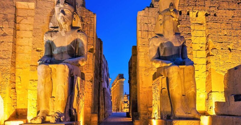 East and west banks private day tour included Balloon Ride - Discovering Luxor’s Temples on the East Bank