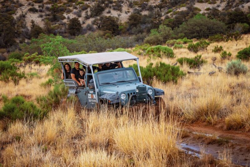 East Zion: Cliffs Sunset and Backcountry Off-Road Jeep Tour - FAQ