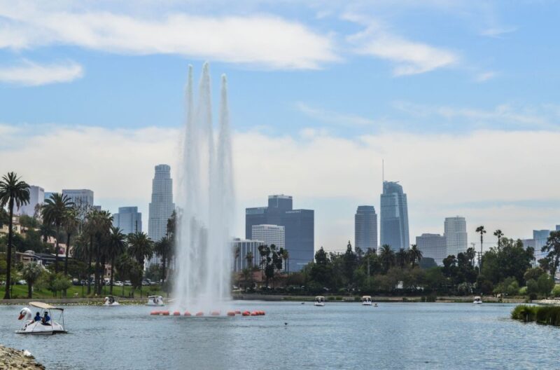 Echo Park Lake: Swan Pedal Boat Rental - The Sum Up