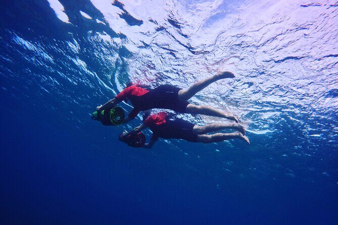 Eco Sea Scooter Beach Entry - Rent a GoPro Video tape Sea Turtles - Key Points