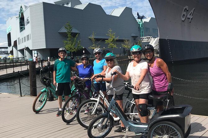 Electric Bike Rental Downtown Norfolk (self guided tour) - Key Points