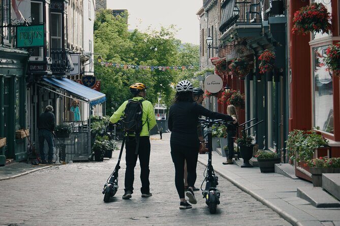 Electric Scooter Guided Tour of Quebec City - Key Points
