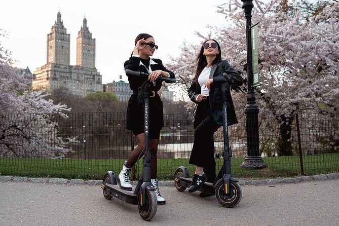 Electric Scooter Rental NYC - Visualize Your Ride: A Typical Itinerary
