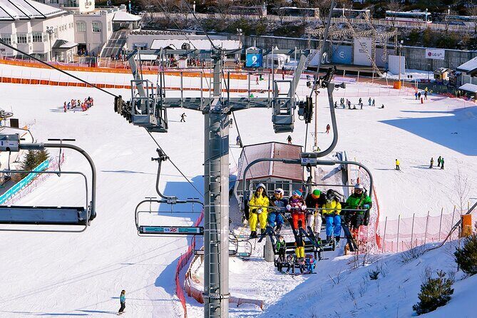 Elysian Gangchon Winter Ski with Nami Island Day Tour from Seoul - Transportation and Group Experience