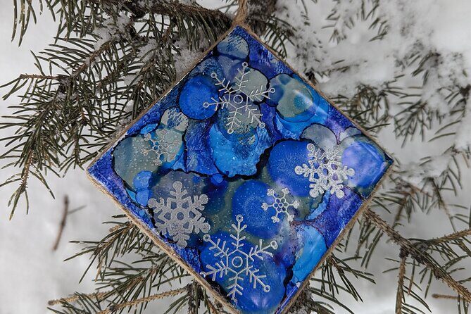 Embossed Alcohol Ink Tile in Estes Park - Final Thoughts