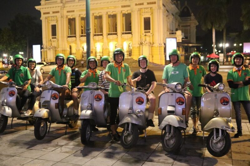 Enjoy Hanoi Like a Local - Vespa & Street Food Tour by Night - The Sum Up