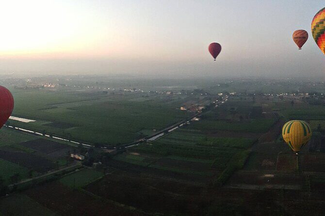 Enjoy The over night by flight from Cairo to luxor with hot air balloon - The Sum Up