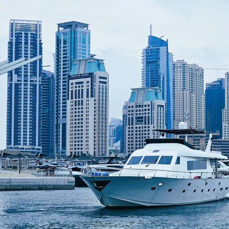 Enjoy Up to 4 hours 105Ft yacht for 55 people with Riviera - A Closer Look at the Dubai Yacht Experience with Riviera