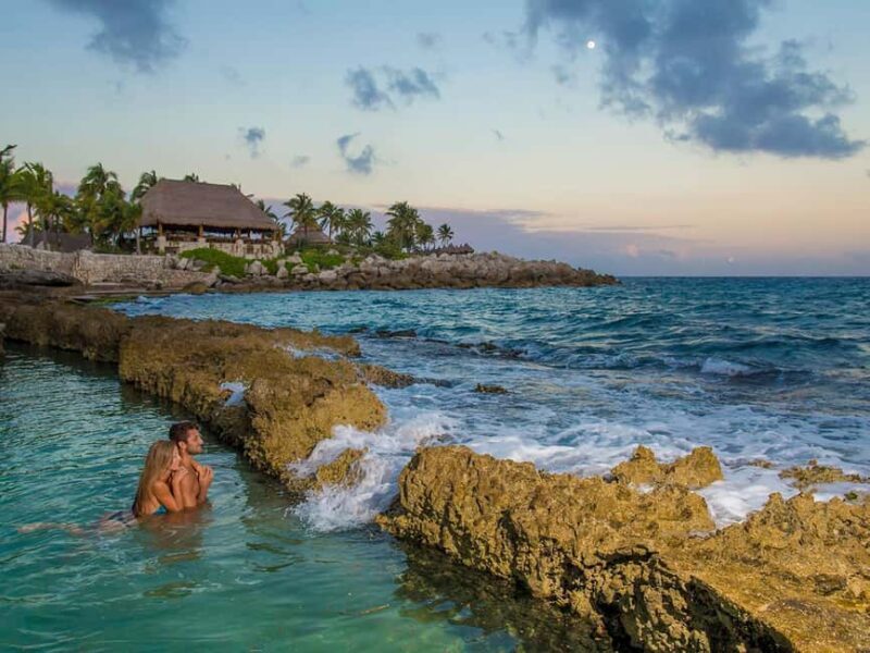 Entrance to Xcaret Adventure Park - Key Points
