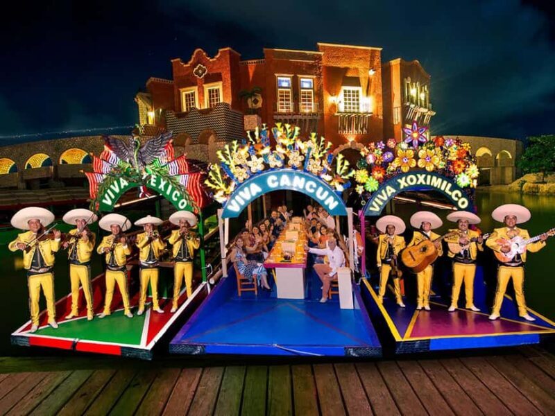 Entrance to Xoximilco Night Park - Introduction