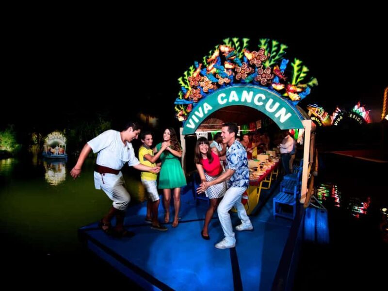 Entrance to Xoximilco Night Park - The Sum Up