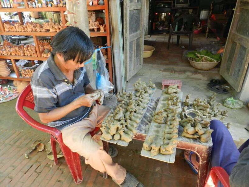 Entry Ticket: Boat trip to Pottery and Carpentry Village - Discovering Vietnam’s Craftsmanship: A Boat Trip to Thanh Ha and Kim Bong