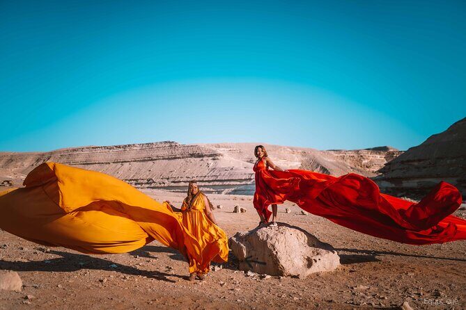 Epic Flying Dresses in Egypt - 4 Hours Private Photoshoot in Giza - Key Points