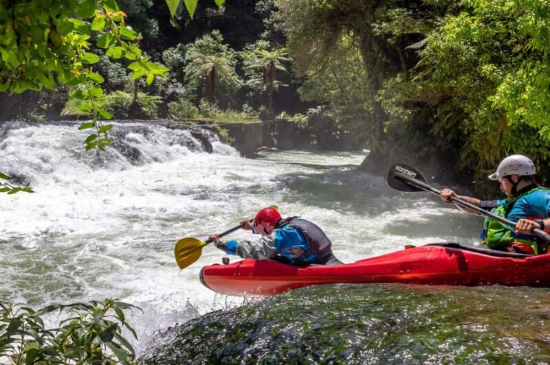Epic Tandem Kayak Tour down the Kaituna River Waterfalls - Key Points