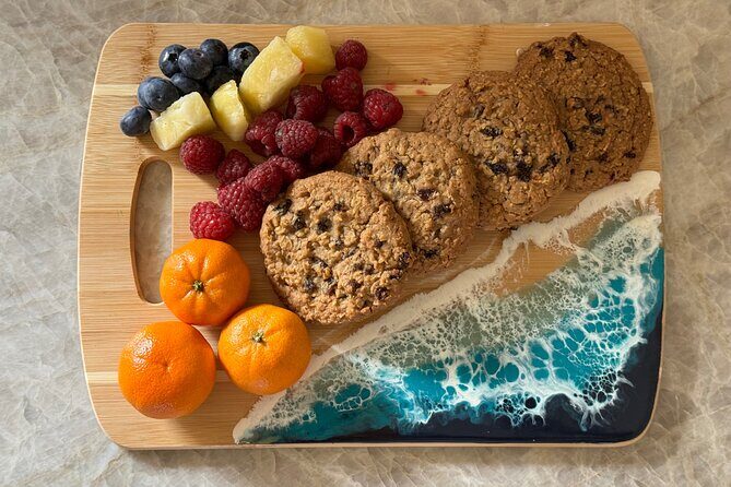 Epoxy Resin Cheese Board Art Class - Final Words
