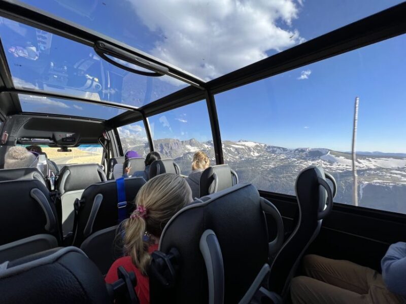 Estes Park: Rocky Mountain National Park Glass-Top Bus Tour - Wildlife and Nature Encounters