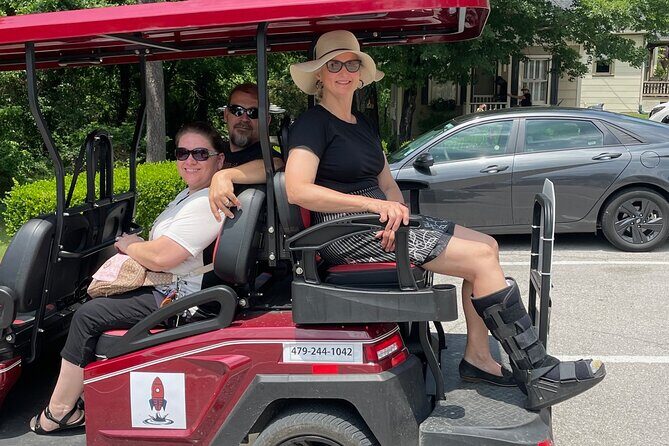 Eureka Rocket: Eureka Springs City Tour by Golf Cart - The Perfect Introduction to Eureka Springs