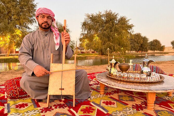 Evening Camel Caravan, Bedouin Dinner with Al Marmoom Oasis - An Introduction to the Experience