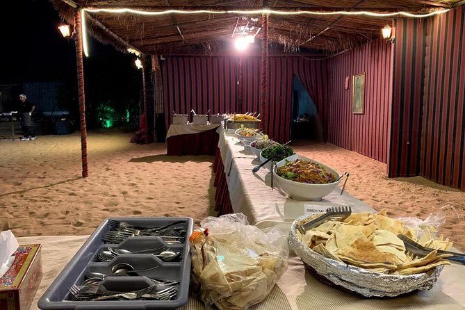 Evening Desert Safari BBQ Dinner With Quad Bike & Sand boarding - An Exciting Night in the Dubai Desert