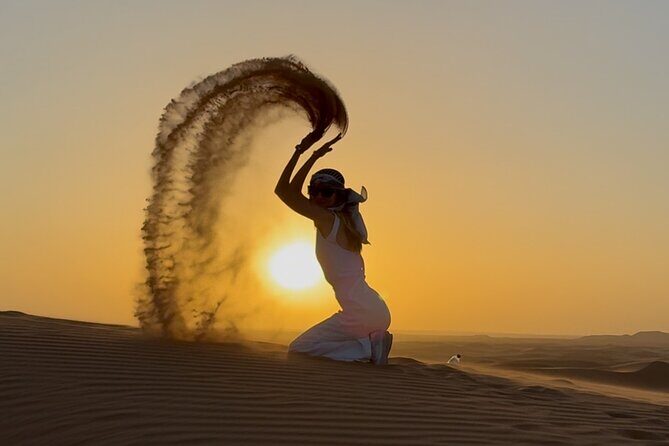 Evening Desert Safari Dubai BBQ Dinner Dune Bashing Dune Buggy - Key Points