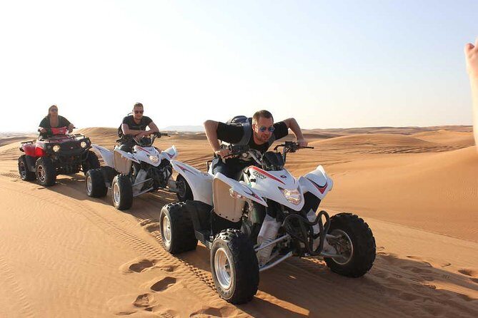 Evening Desert Safari with BBQ Dinner & self-drive Quad biking - Key Points