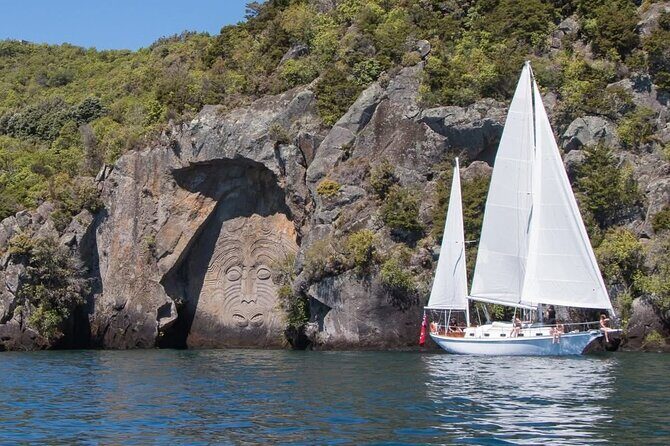 Evening Eco Sailing Adventure to Mori Rock Carvings Lake Taup - Key Points