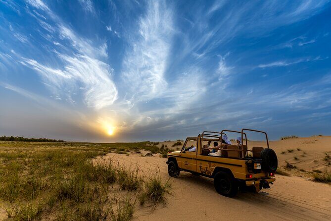 Evening Heritage Safari by Vintage G-Class at Al Marmoom Oasis - An In-Depth Look at the Evening Heritage Safari