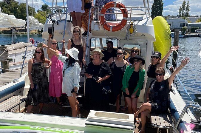Evening Lake Taup Boat Charter Kakariki Catamaran - The Practicalities: Timing, Pricing, and Group Size