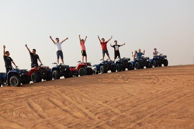 Evening Safari with Quad Bike, Camel Riding, BBQ Dinner and Dune Bashing - Key Points