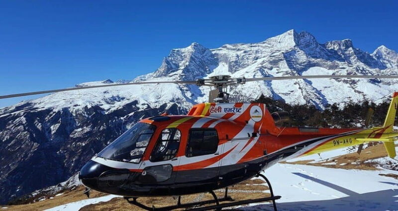 Everest Base Camp Helicopter Tour with Landing - Key Points