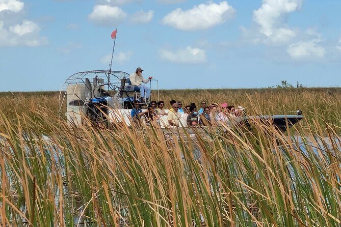 Everglades Airboat Adventure with Roundtrip Bayside Transfer - Key Points