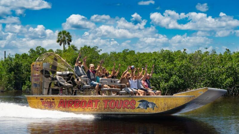 Everglades City: Guided Kayaking Tour and Airboat Ride - Key Points
