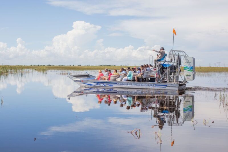 Everglades: Sawgrass Park Day Time Airboat Tour & Exhibits - Key Points