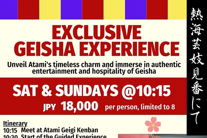 Exclusive Geisha Experience in Atami - What’s Included and What to Expect