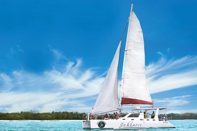 Exclusive Private Catamaran Adventure: Ile aux Cerf (Full Day Cruise incl Lunch) - The Waterfall Stop: Grand River South East
